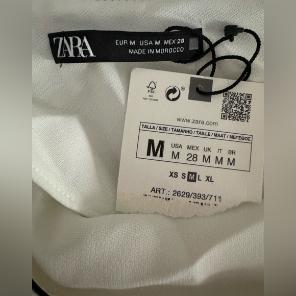 Zara silk like top - Picture 4 of 9